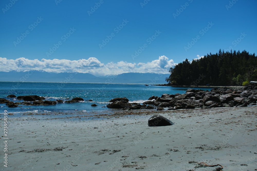 Fototapeta premium Spring ocean love