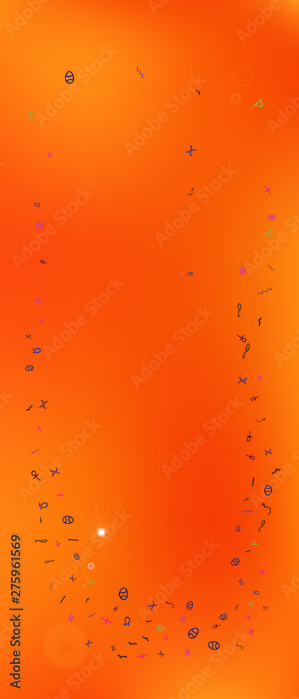 Colorful abstract ultra wide space background 