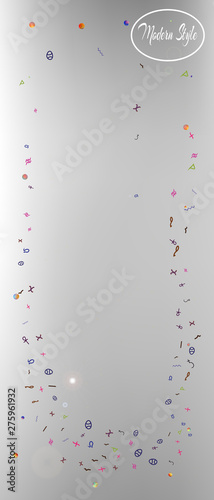 Colorful abstract ultra wide space background 