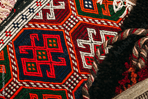 embroidery with moldavian national ornament