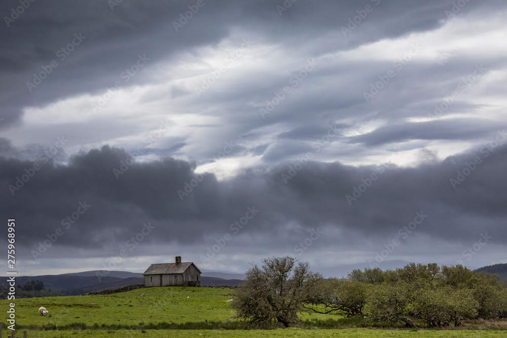 Das wilde, romantische Hochland von Schottland Das wilde, romantische Hochland von Schottland