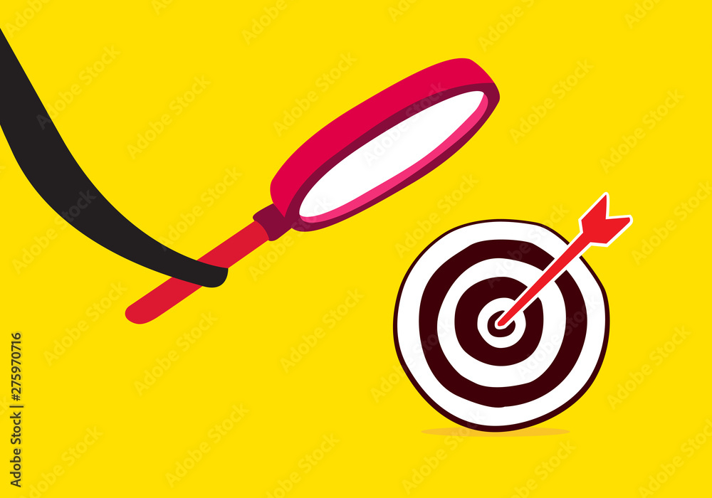 An inspector examines the target. An inspector examines the target.