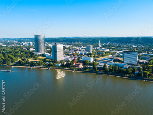Bonn aerial panoramic view, Germany