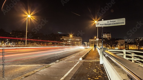 night road
