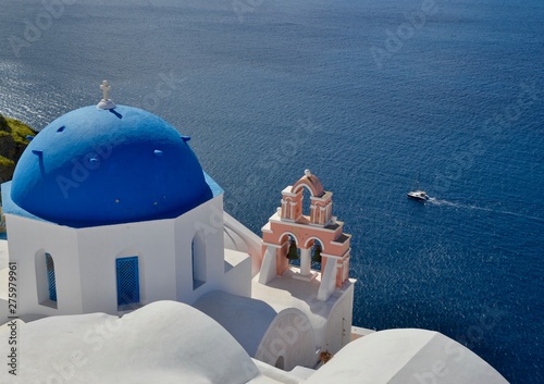 View from Oia, Santorini