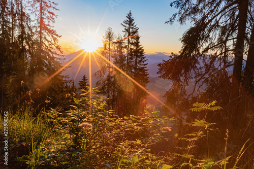 Sonnenaufgang Tirol