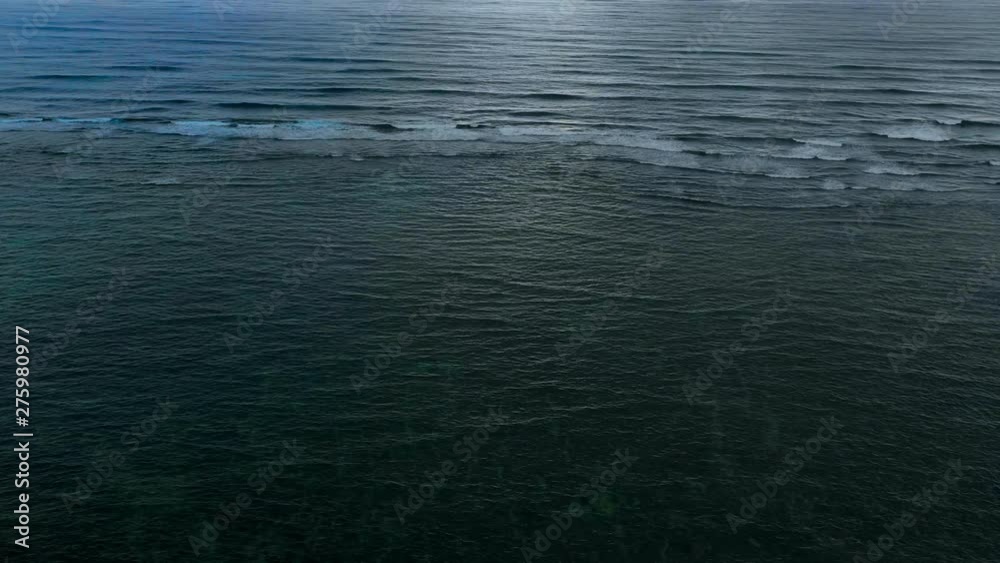 Aerial: Endless Ocean of Moorea, Moorea, French Polynesia Aerial: Endless Ocean of Moorea, Moorea, French Polynesia