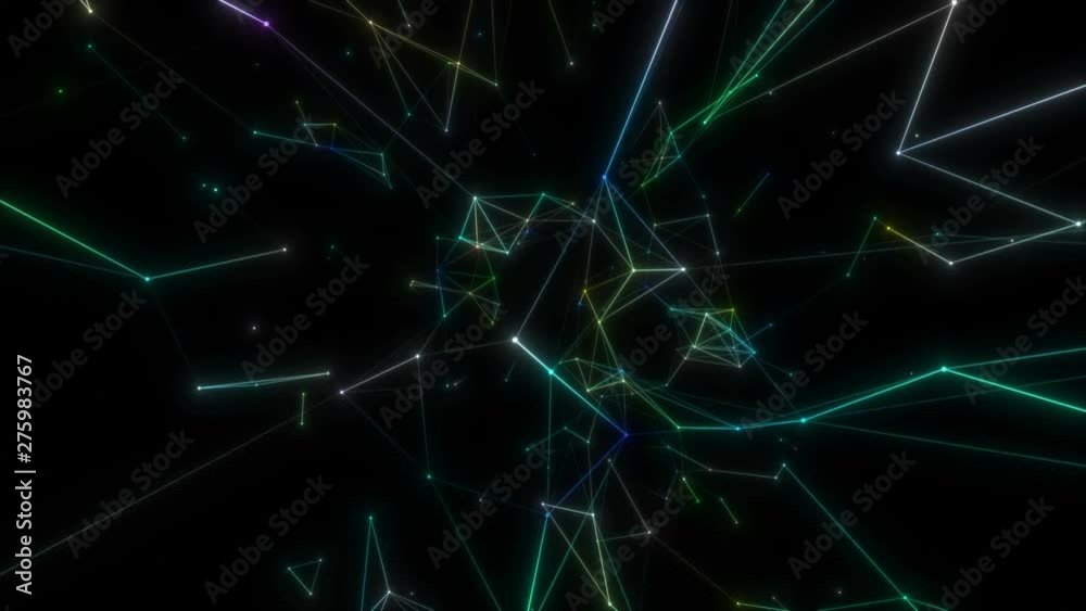 Abstract vortex shape in outer space forms complex patterns while ...