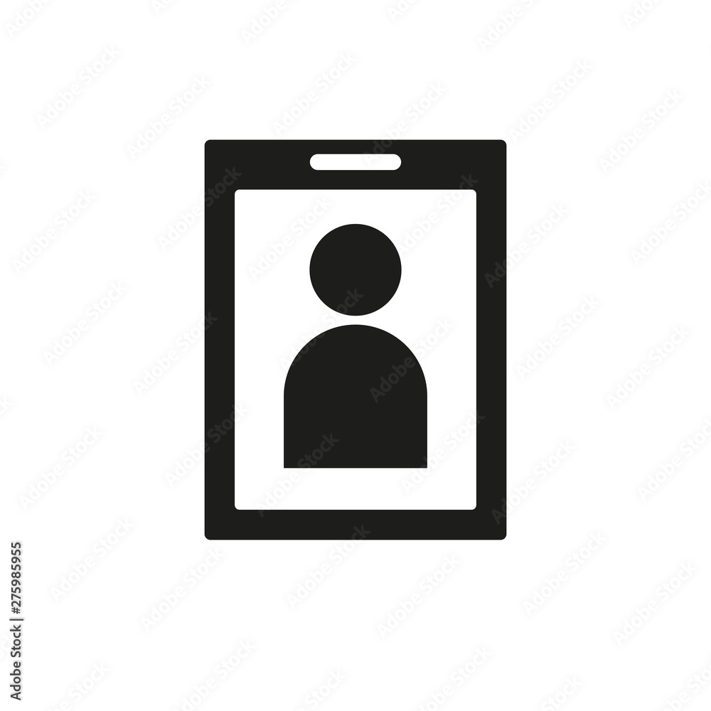 ID card badge ID card badge
