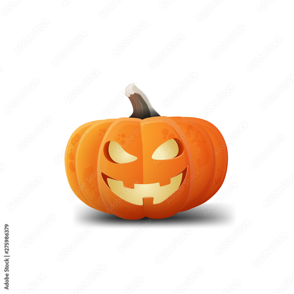 Pumpkin Jack isolated on white background for your creativity Pumpkin Jack isolated on white background for your creativity