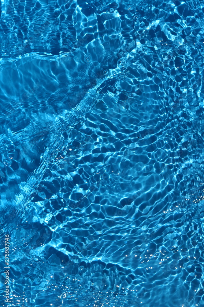 Blue Clean And Transparent Pool water 