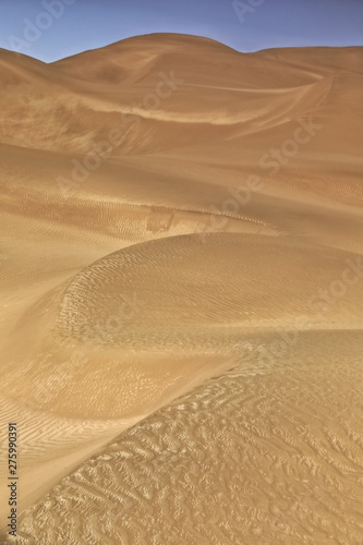 Shifting sand dunes-Takla Makan Desert. Yutian Keriya county-Xinjiang Uyghur region-China-0244