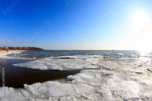 sea ice natural scenery