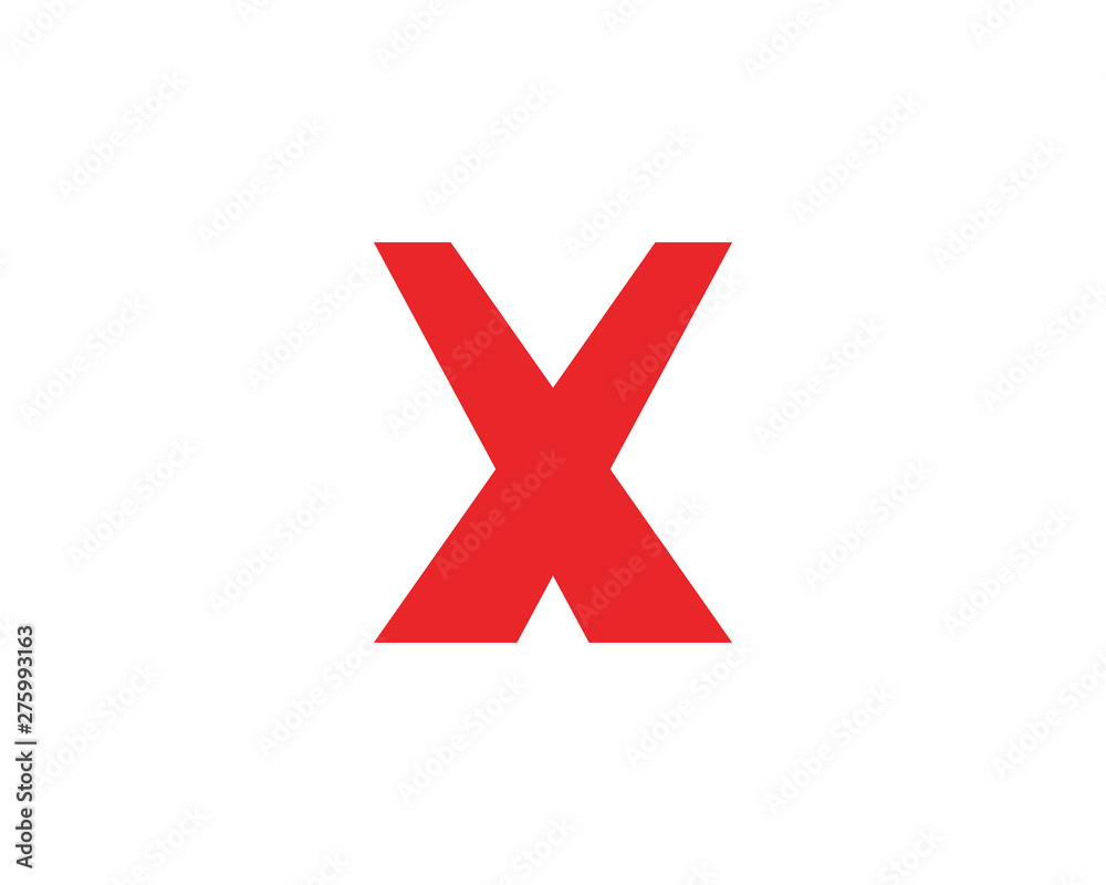 X Letter Logo Template vector icon design X Letter Logo Template vector icon design