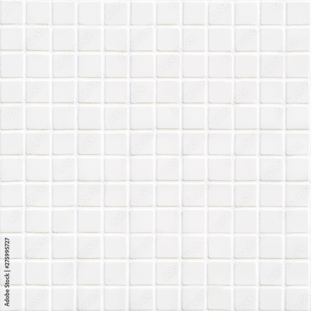 white ceramic tile little squares in square form