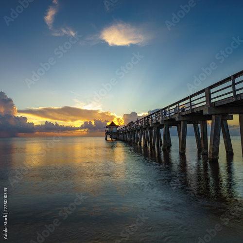 pier at sunset © Bill Martin