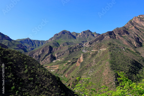 Natural environment of mountain area