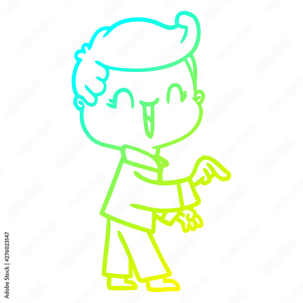 cold gradient line drawing cartoon laughing boy pointing cold gradient line drawing cartoon laughing boy pointing