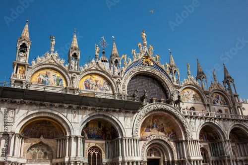 Details of the Saint Mark Basilica built in 1092 in Venice © anamejia18
