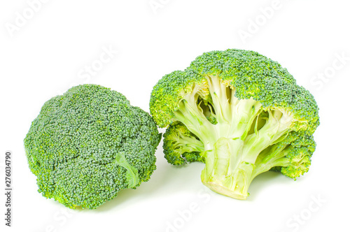 Fresh vegetable. Broccoli on white background