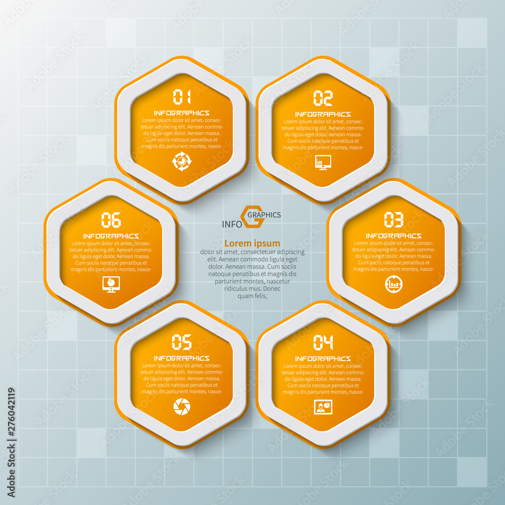 Abstract 3D Paper Infographics. Business template .Vector illustration Abstract 3D Paper Infographics. Business template .Vector illustration