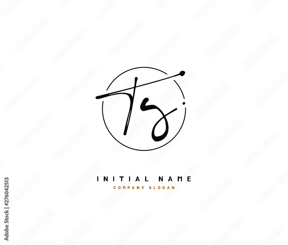 T G TG Beauty vector initial logo, handwriting logo of initial signature, wedding, fashion, jewerly, boutique, floral and botanical with creative template for any company or business.