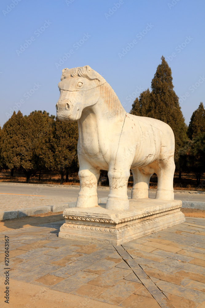 Chinese ancient horse sculptures