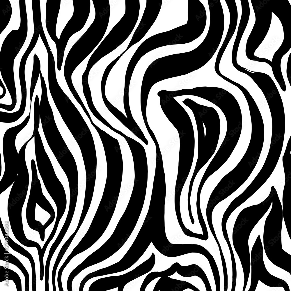 Obraz premium Brush grunge pattern. White and black vector.