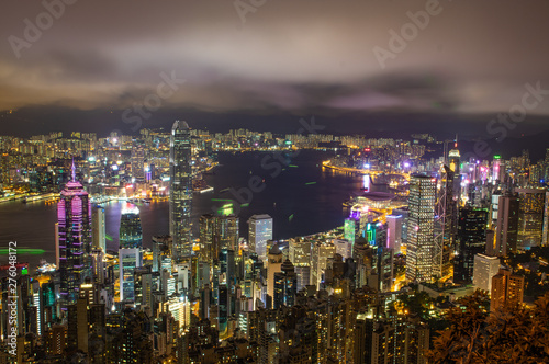 HongKong view at the night