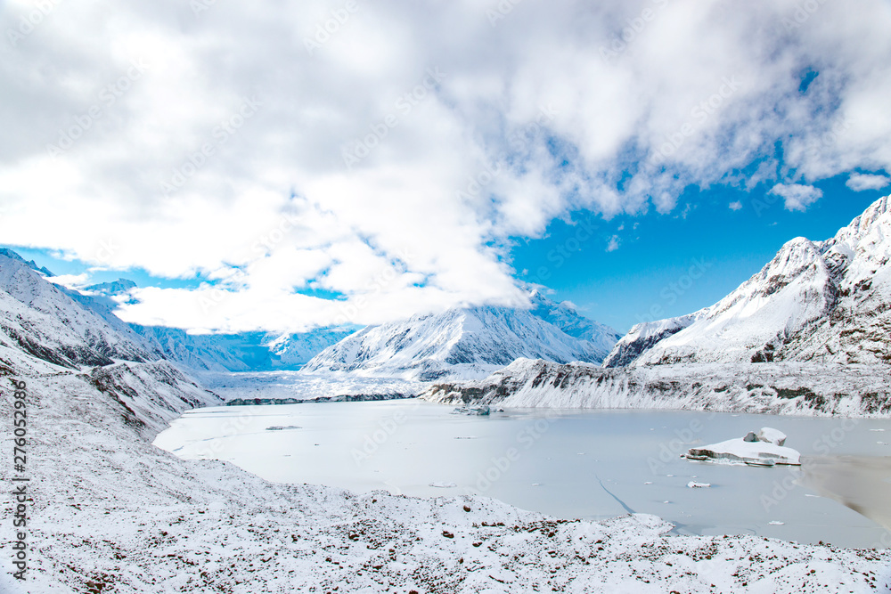 Tasman Glacier View,South Island New Zealand Tasman Glacier View,South Island New Zealand