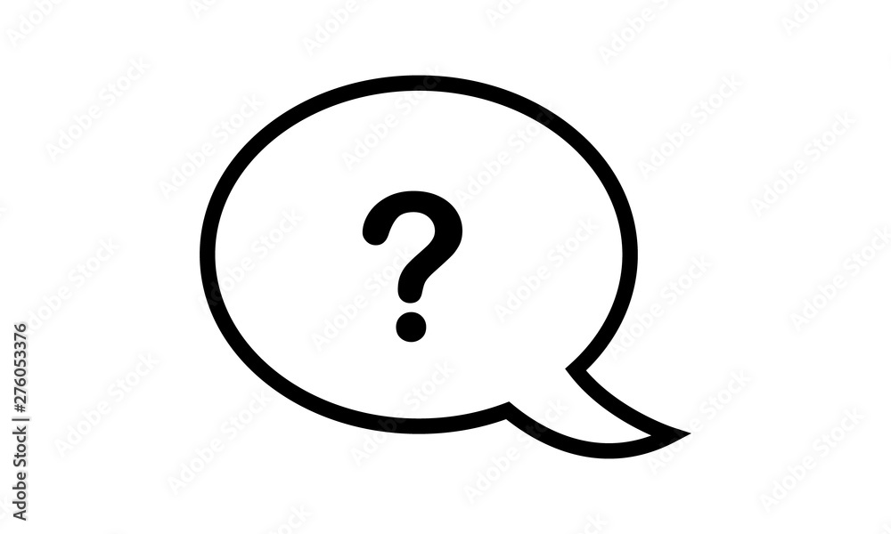 Question mark FAQ icon for help and customer support Question mark FAQ icon for help and customer support