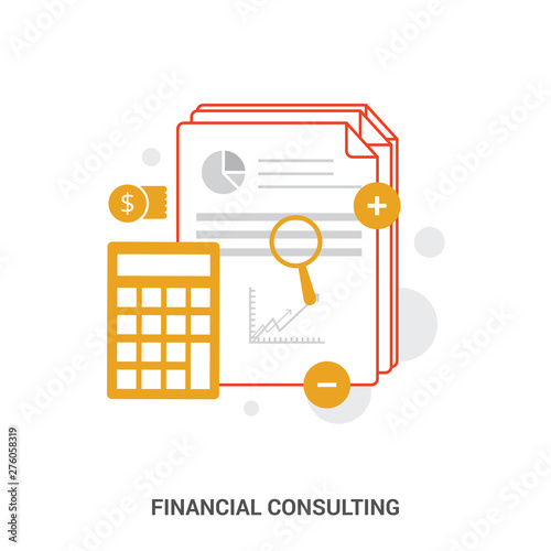 Financial Consulting concept