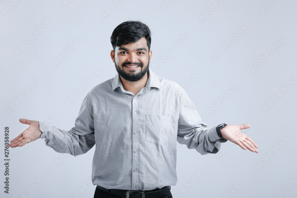 young Indian man giving multiple expression young Indian man giving multiple expression