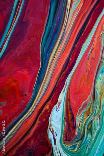 Abstract acrylic paint background, beautiful color mix.