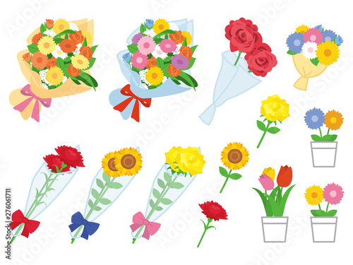 色々な花
