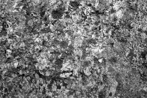 Old stone surface in black and white.