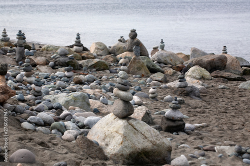 stones on beach © sangwon