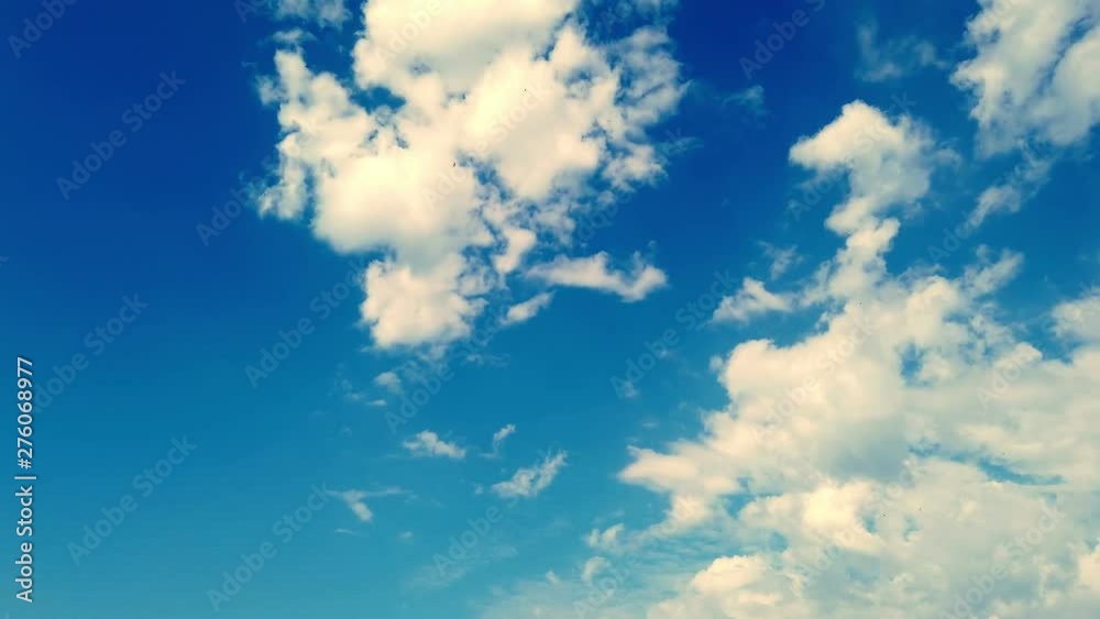 timelapse, white, beautiful clouds are running against the blue sky. timelapse, white, beautiful clouds are running against the blue sky.