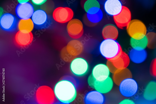 Abstract Light Bokeh beautiful background.