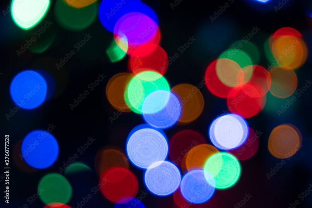 Abstract Light Bokeh beautiful background.