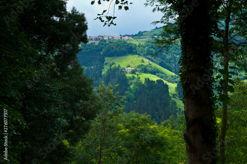 Pagoeta Natural Park. Aia Village. Gipuzkoa. Basque Country. Spain photo