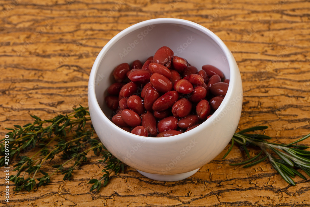 Baked red kidney