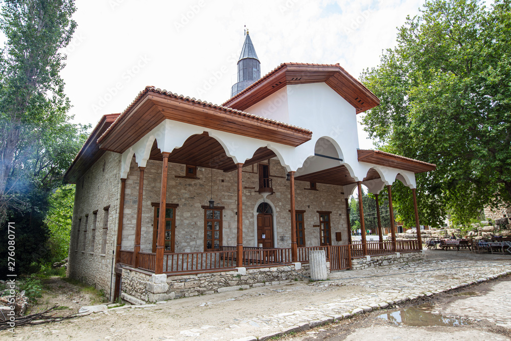 Ancient City of Stratonikeia. Stratonikeia is an ancient city, located inside of the Caria Region. It is now located at today's Eskihisar Village,Mugla Province,Turkey Ancient City of Stratonikeia. Stratonikeia is an ancient city, located inside of the Caria Region. It is now located at today's Eskihisar Village,Mugla Province,Turkey