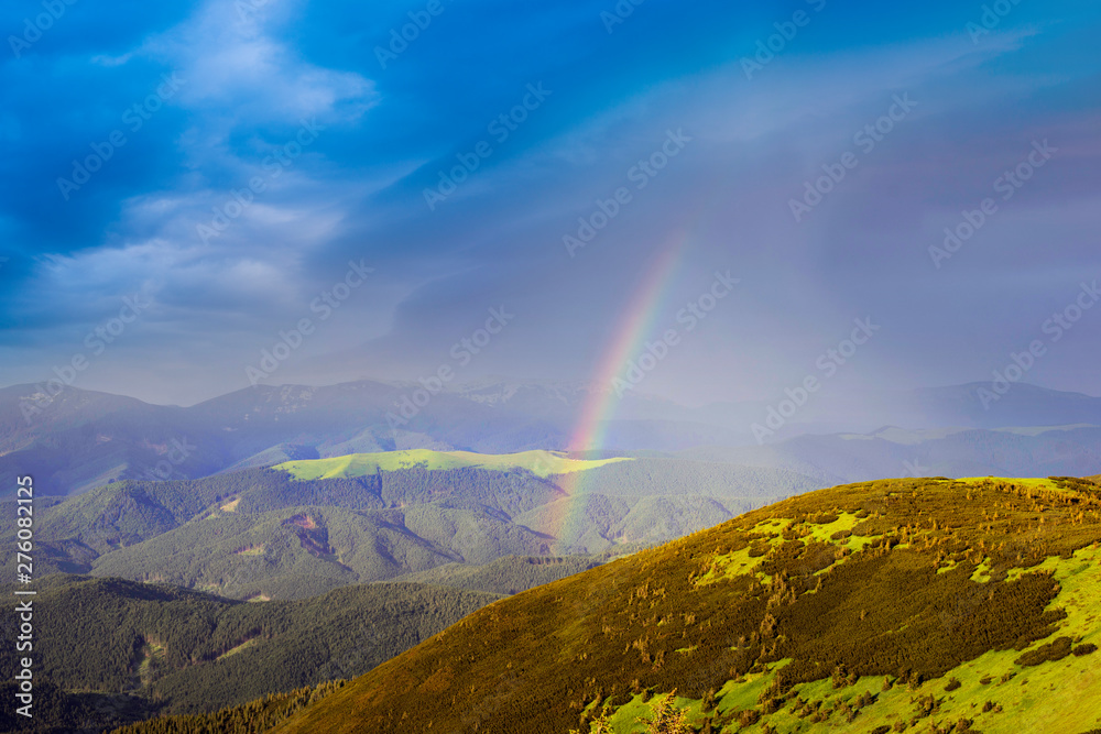 Rainbow in the Carpathians