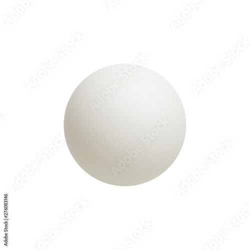 ping-pong ball on white