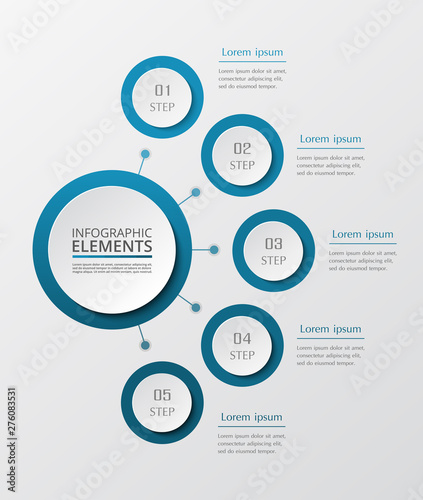 Step by step infographic.