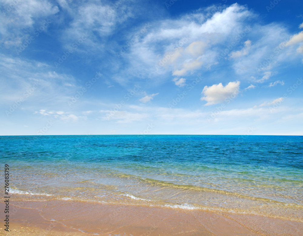 summer sand beach and sea