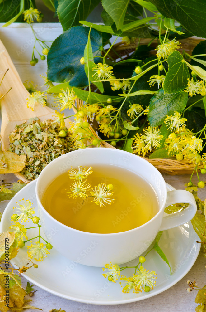 Alternative Medicine. Herbal Therapy. Infusion of lime flowers. Alternative Medicine. Herbal Therapy. Infusion of lime flowers.