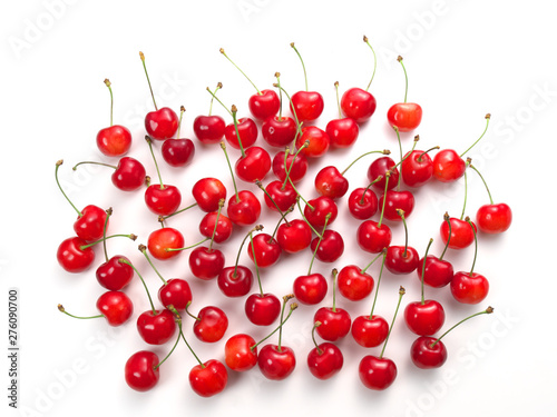 Sweet red cherries made in Japan