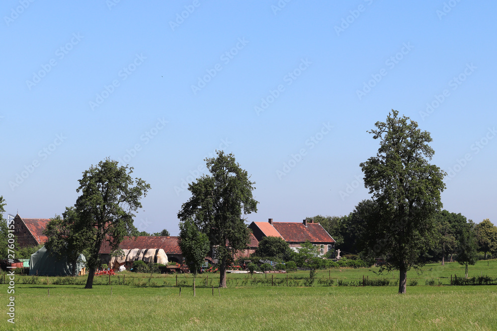 La vielle ferme dans la prairie La vielle ferme dans la prairie